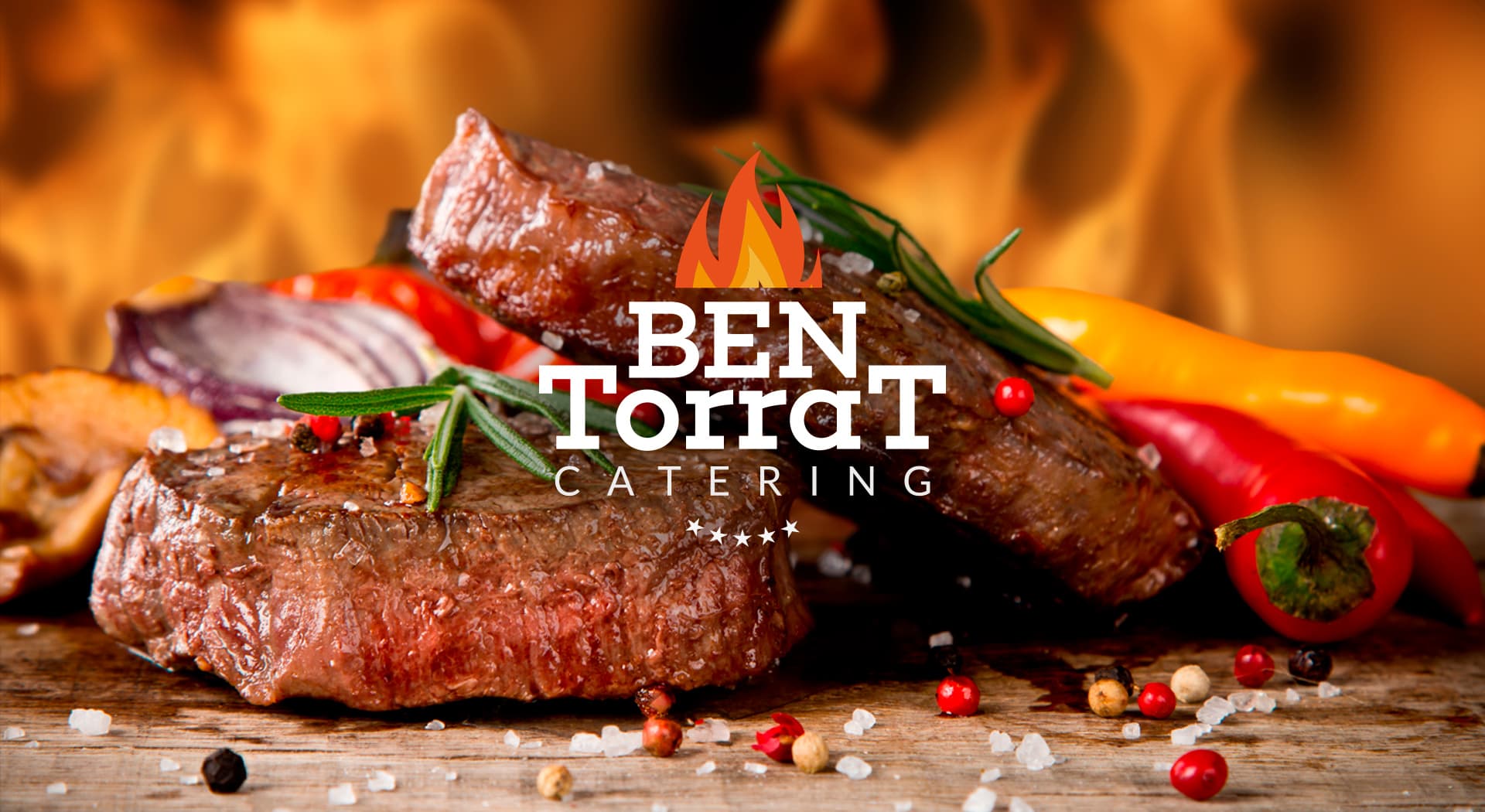 The warmth of embers-roasted meat, with a brand worthy of the product.