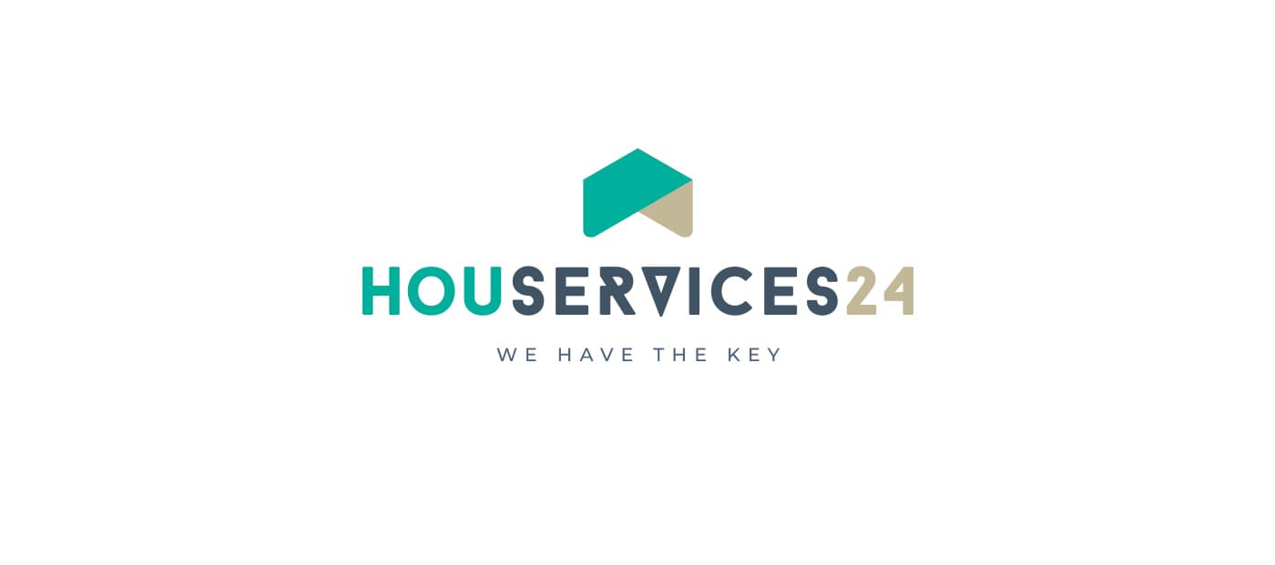 Full Houservices24 logo with the tagline 'We have the key'