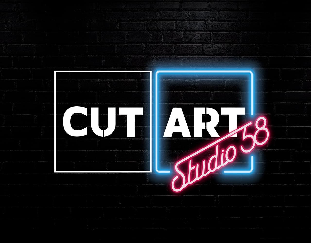 Identidad visual para la galería Cut Art Studio 58